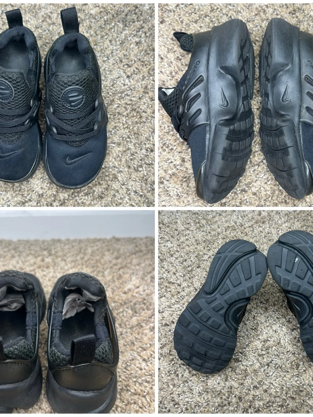 Two pairs of shoes, $25 ending date on July 4 Nike